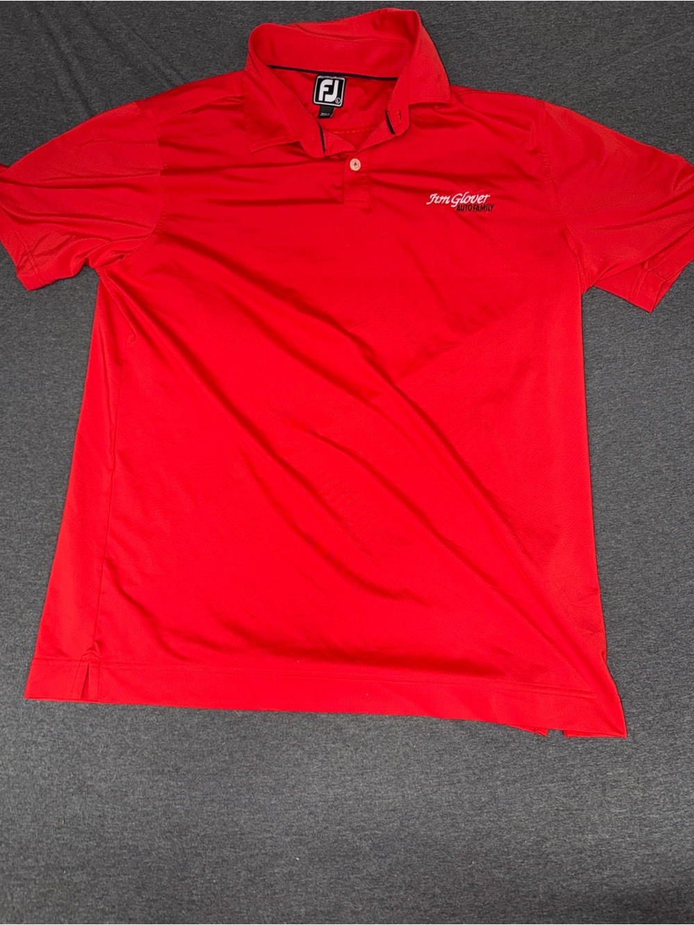 FootJoy Red Men's Performance Polo -Size L